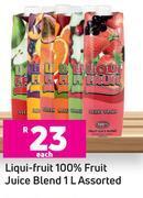 Game Liqui fruit 100% fruit juice blend assorted-1l each offer