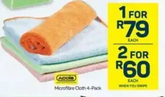 Microfibre Cloth 4-Pack