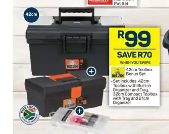 Big Jim 42cm Toolbox Bonus Set