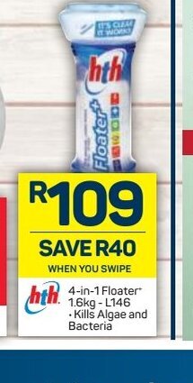 Pick n Pay HTH - 4-in-1 Floater 1.6kg - L146 offer