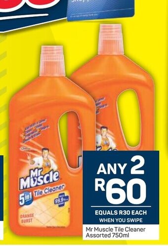 Pick n Pay Mr Muscle Tile Cleaner Assorted 750ml offer