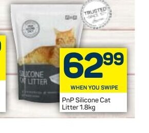 Pick n Pay PnP Silicone Cat Litter 1.8kg offer