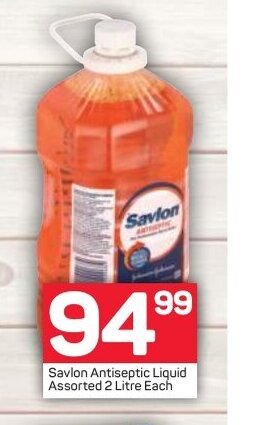 Pick n Pay Savlon Antiseptic Liquid Assorted 2 Litre each offer