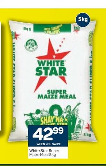 Pick n Pay White Star Super Maize Meal 5kg offer