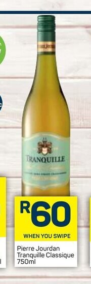 Pick n Pay Pierre Jourdan Tranquille Classique 750ml offer