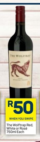 The Wolftrap Red, White or Rose 750ml each