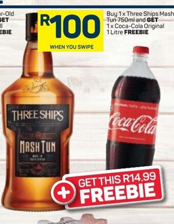 Pick n Pay Three Ships Mash Tun 750ml offer