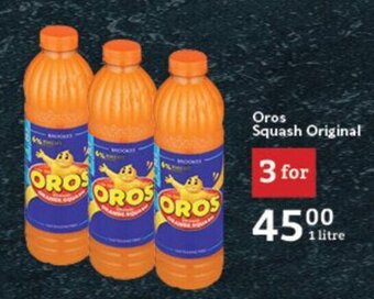 Oxford Freshmarket Oros Squash Original offer