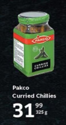 Oxford Freshmarket Pakco Curried Chillies offer