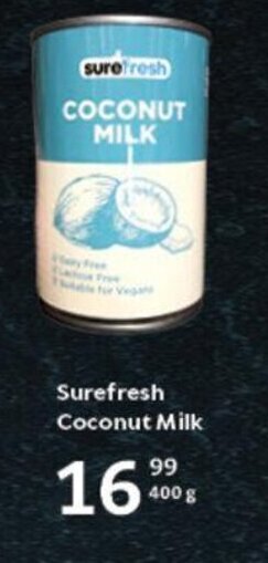 Oxford Freshmarket Surefresh Coconut Milk offer