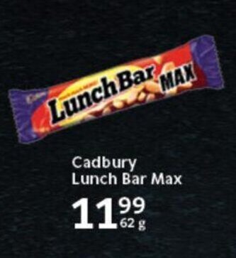 Oxford Freshmarket Cadbury Lunch Bar Max offer