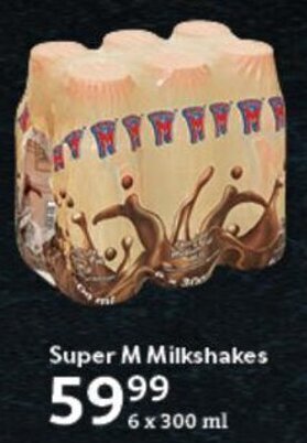Oxford Freshmarket Super M Milkshakes offer