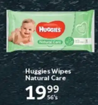 Oxford Freshmarket Huggies Wipes Natural Care offer