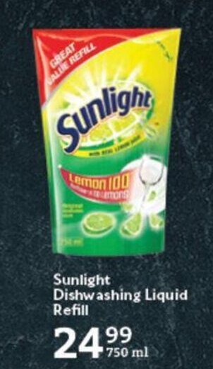 Oxford Freshmarket Sunlight Dishwashing Liquid Refill offer