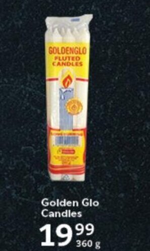 Oxford Freshmarket Golden Glo Candles offer
