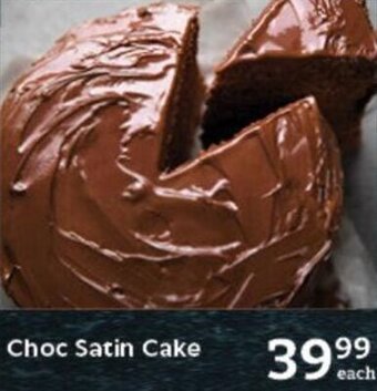 Oxford Freshmarket Choc Satin Cake offer