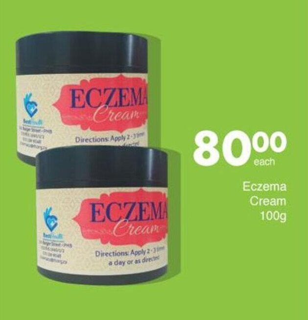 Eczema Cream 100g offer at Save Hyper