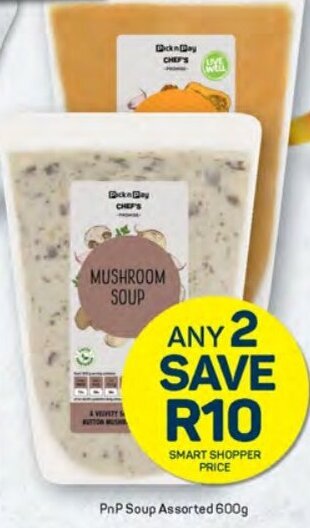 Pick n Pay PnP Soup Assorted 600g offer