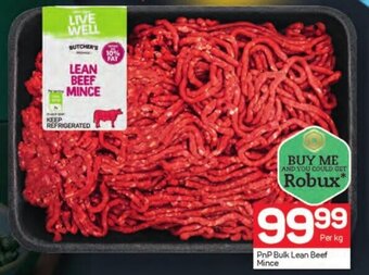 Pick n Pay PnP Bulk Lean Beef Mince offer
