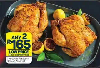 Pick n Pay PnP Whole Rotisserie Chicken Assorted offer