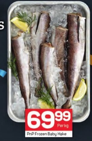Pick n Pay PnP Frozen Baby Hake offer