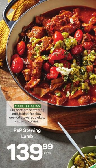 Pick n Pay PnP Stewing Lamb offer