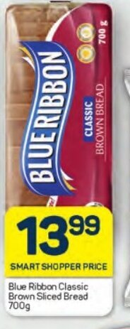 Pick n Pay Blue Ribbon Classic Brown Sliced Bread 700g offer