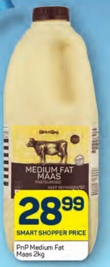 Pick n Pay PnP Medium Fat Maas 2kg offer