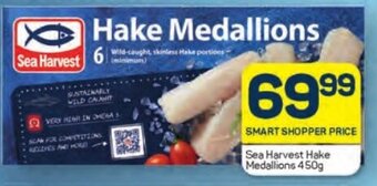 Pick n Pay Sea Harvest Hake Medallions 450g offer