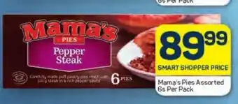 Pick n Pay Mama's Pies Assorted 6s Per Pack offer