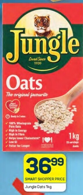 Jungle Oats 1kg