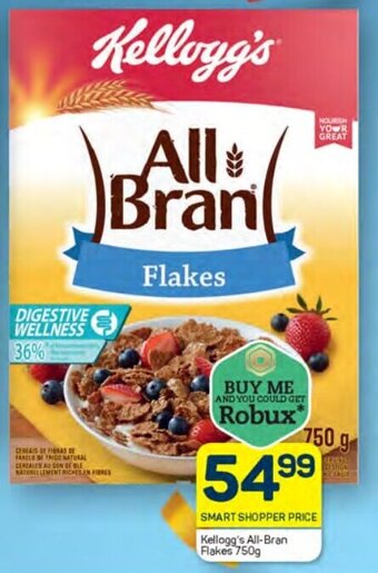 Pick n Pay Kellogg's All-Bran Flakes 750g offer