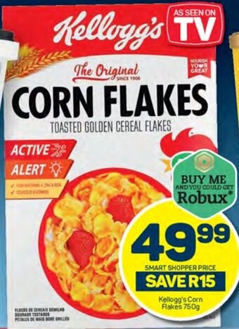 Pick n Pay Kellogg's Corn Flakes 750g offer