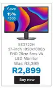 First Shop Dell 27-inch va led monitor se2722h offer