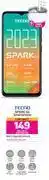 Game Tecno spark go smartphone-on red flexi 140 offer