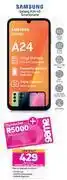 Game Samsung galaxy a24 4g smartphone-on 1.2gb red top up core more data offer