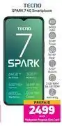Game Tecno spark 7 4g smartphone-each offer