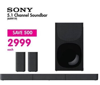 Makro SONY 5.1 Channel Soundbar offer