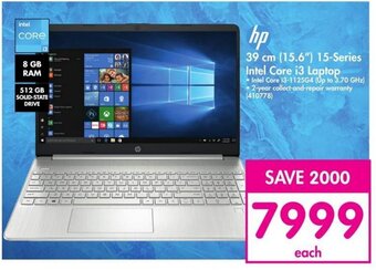 Makro hp 39 cm (15.6") 15-Series Intel Core i3 Laptop offer