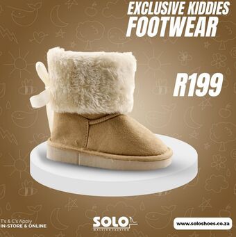 Solo Shoes Boots offer