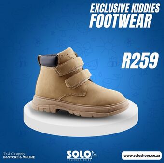 Solo Shoes Boots offer