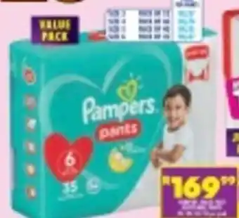 Shoprite Pampers Pants offer