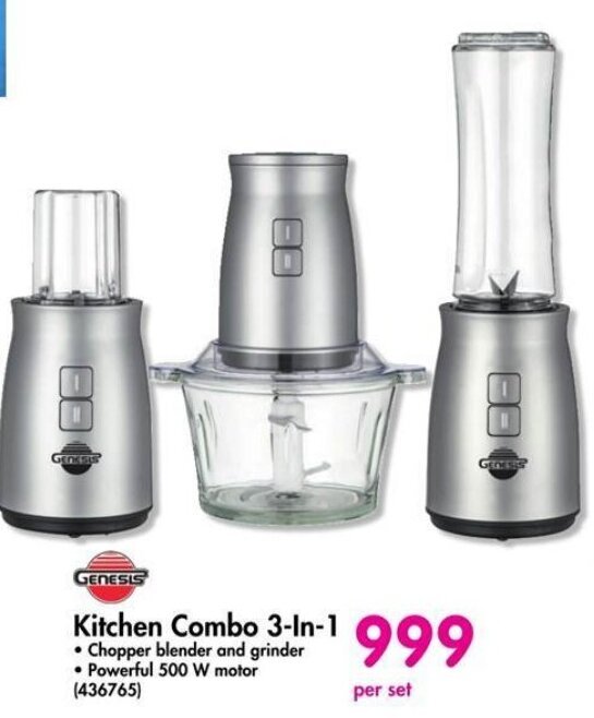 GENESIS Kitchen Combo 3In1 offer at Makro