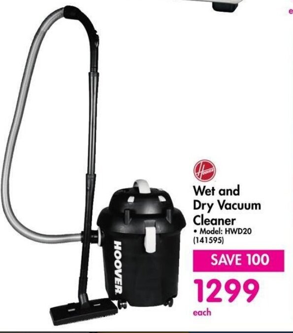 Wet and Dry Vacuum Cleaner offer at Makro