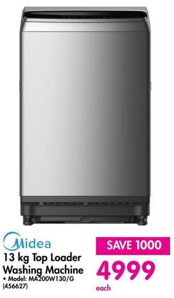 Makro Midea 13 kg Top Loader Washing Machine offer