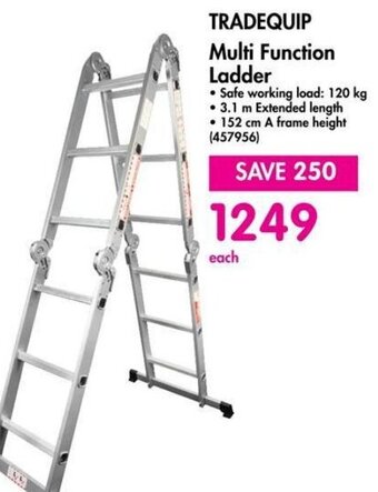 Makro TRADEQUIP Multi Function Ladder offer