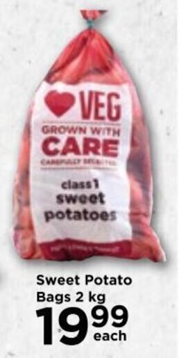 Food Lover's Market Sweet Potato Bags 2 kg offer