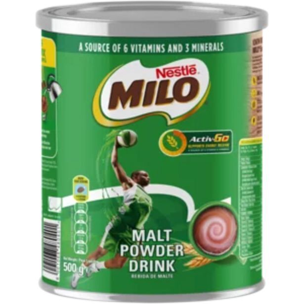 Nestlé milo original breakfast energy drink 500g offer at Shoprite