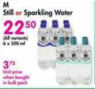 Makro Still or Sparkling Water offer