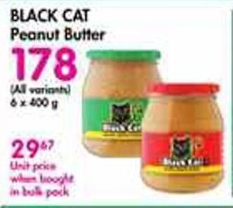 Makro Black Cat Peanut Butter offer